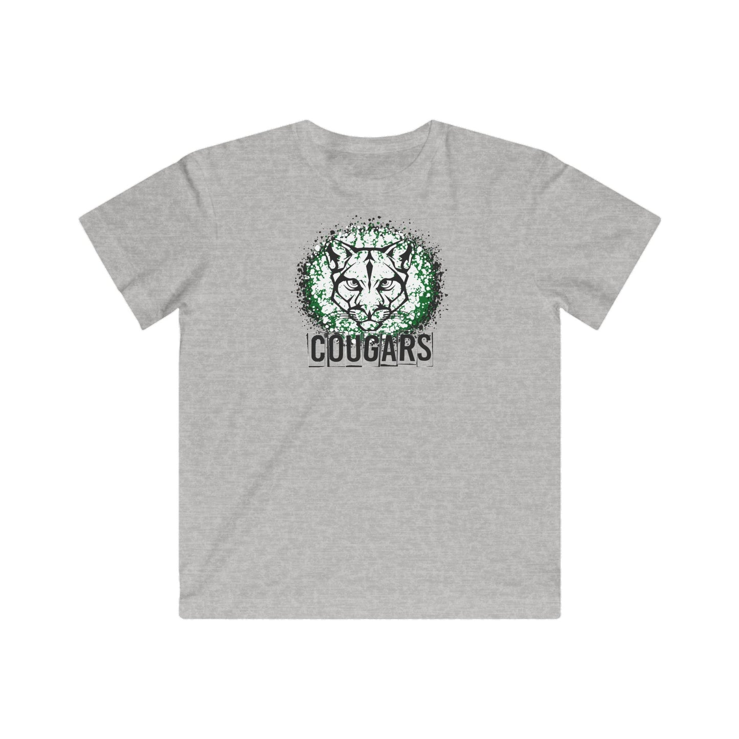 Cougars Splatter Youth Tshirt
