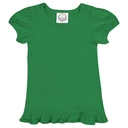 Abbie Short Sleeve Ruffle Tshirt 2T-8