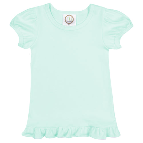 Abbie Short Sleeve Ruffle Tshirt 2T-8