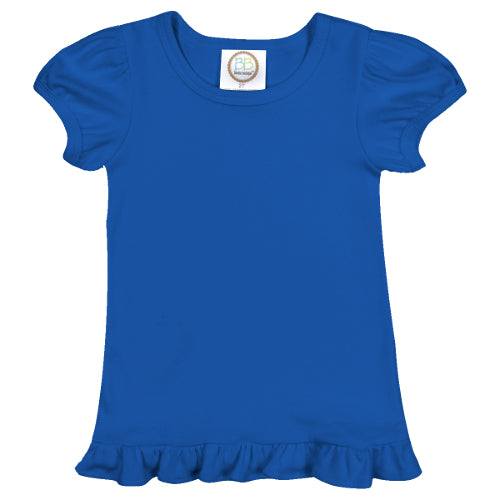 Abbie Short Sleeve Ruffle Tshirt 2T-8