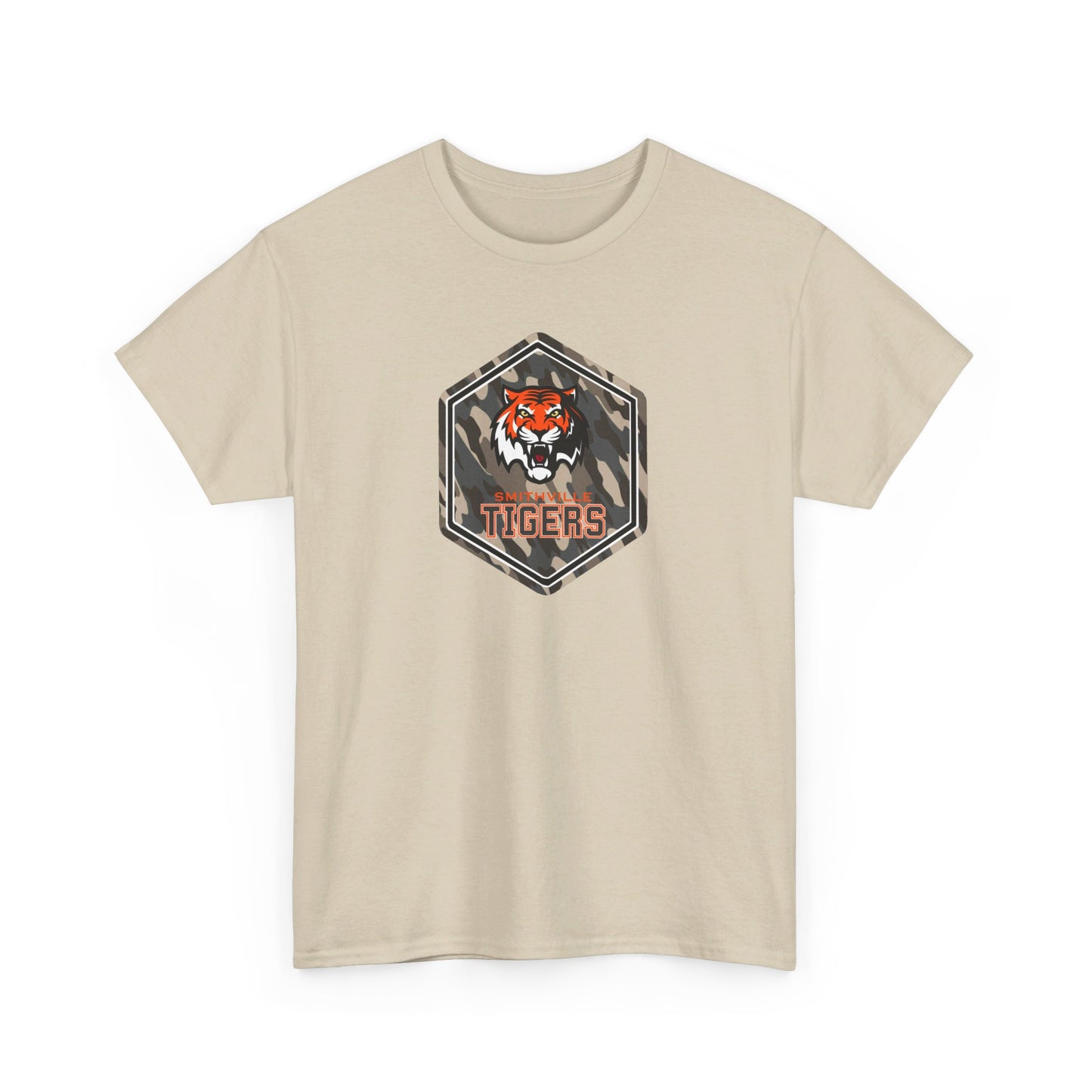 Camo Tigers Adult Tshirt