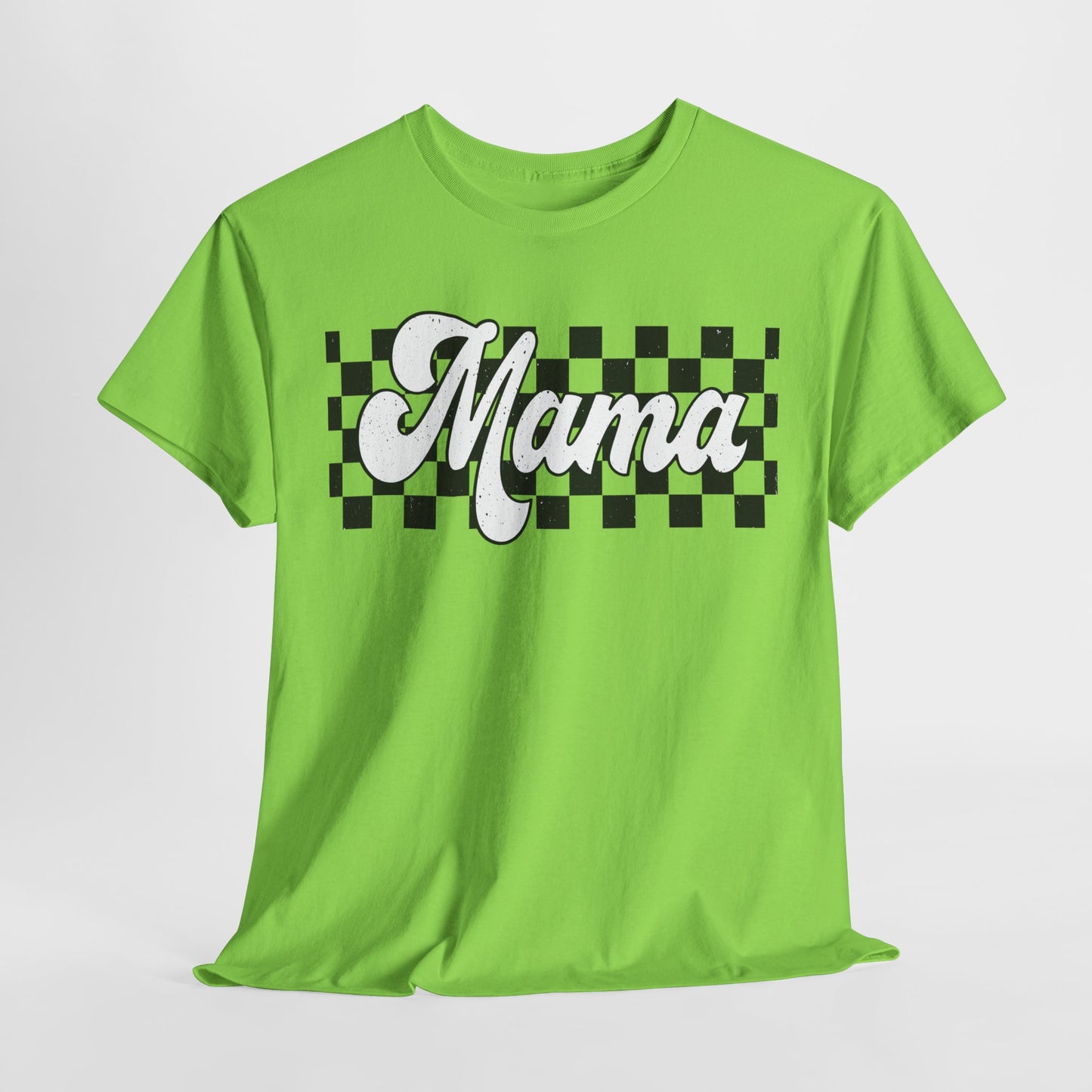 Mama Checkered Adult Tshirt | Mama Racing Shirt | Mama motorcross | Mama Birthday Party Shirt | First time Mom | Mother shirt | Nascar Mommy