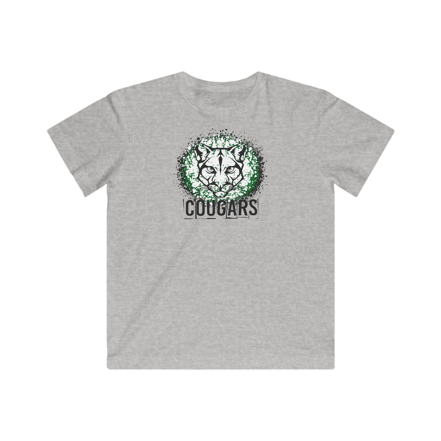 Cougars Splatter Youth Tshirt