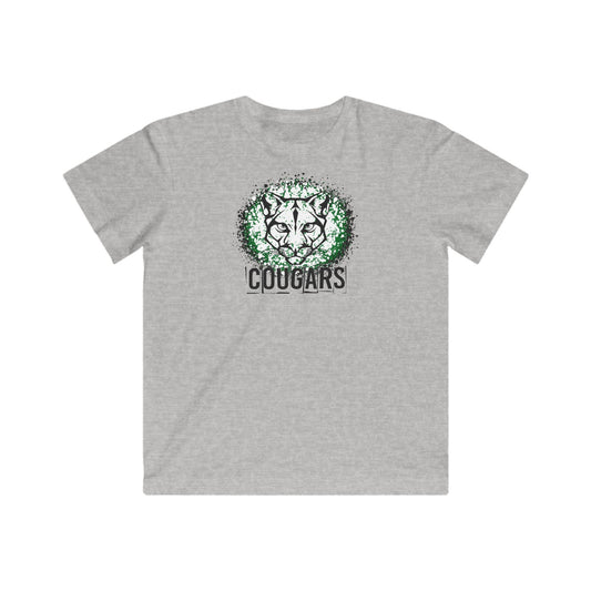 Cougars Splatter Youth Tshirt