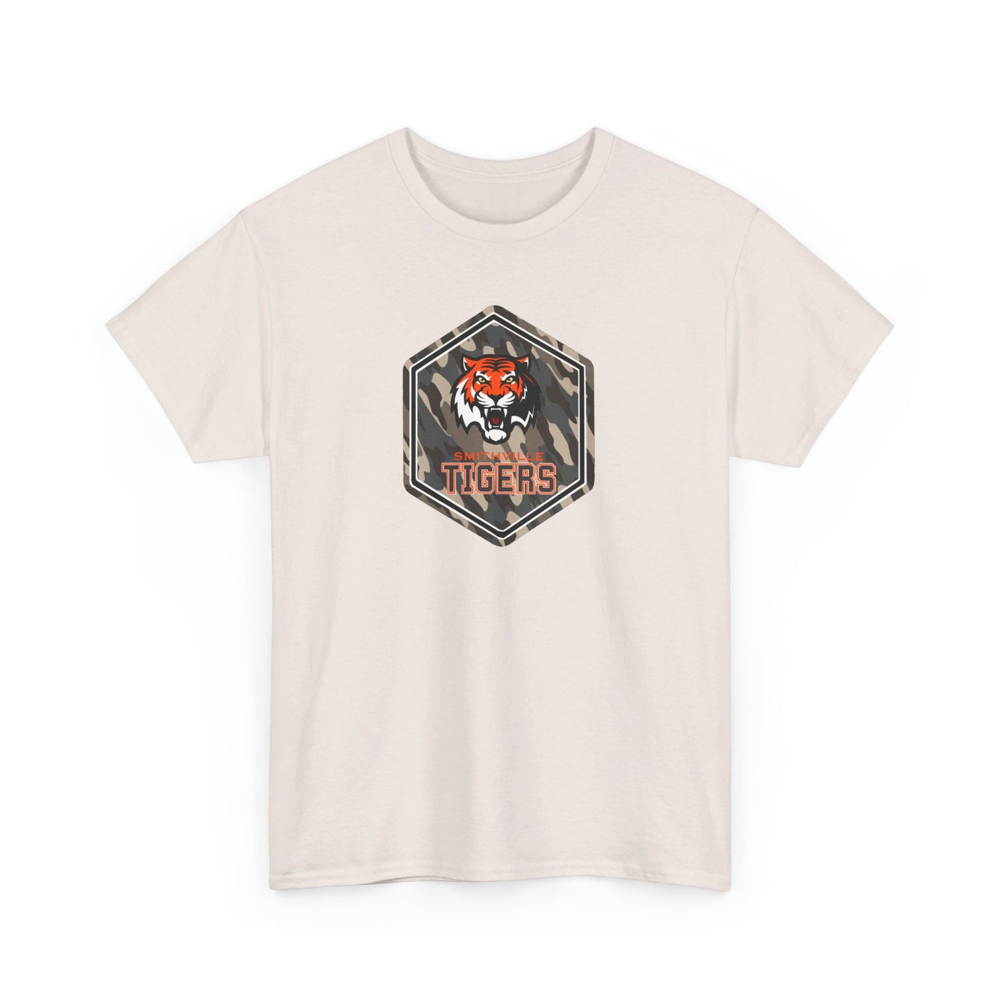 Camo Tigers Adult Tshirt