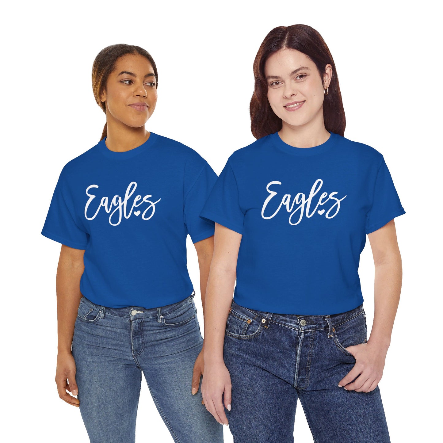 I Heart An Eagle Adult Shirt