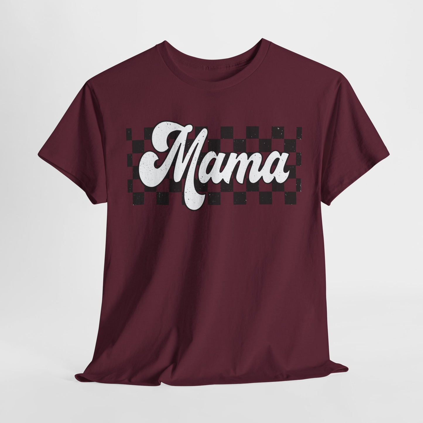 Mama Checkered Adult Tshirt | Mama Racing Shirt | Mama motorcross | Mama Birthday Party Shirt | First time Mom | Mother shirt | Nascar Mommy