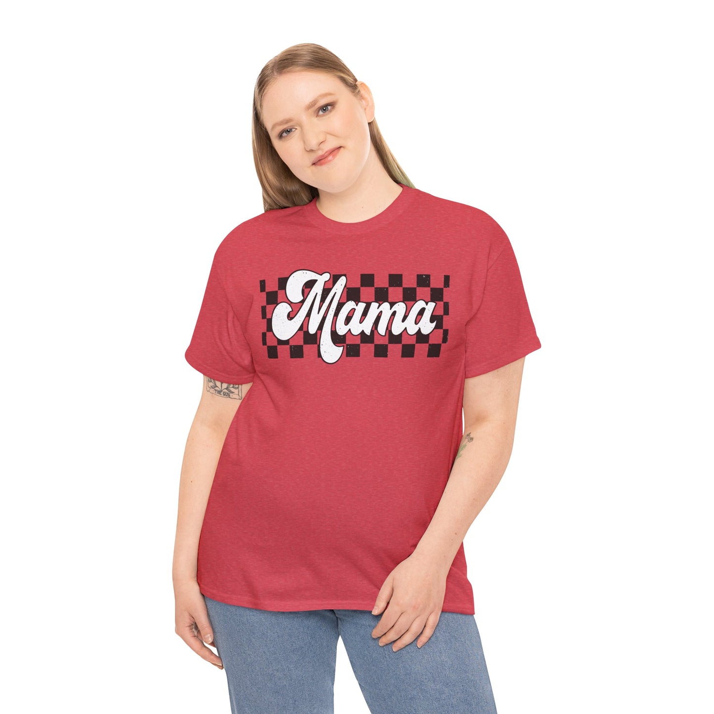 Mama Checkered Adult Tshirt | Mama Racing Shirt | Mama motorcross | Mama Birthday Party Shirt | First time Mom | Mother shirt | Nascar Mommy