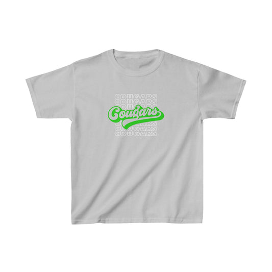 Cougars Retro Youth Tshirt