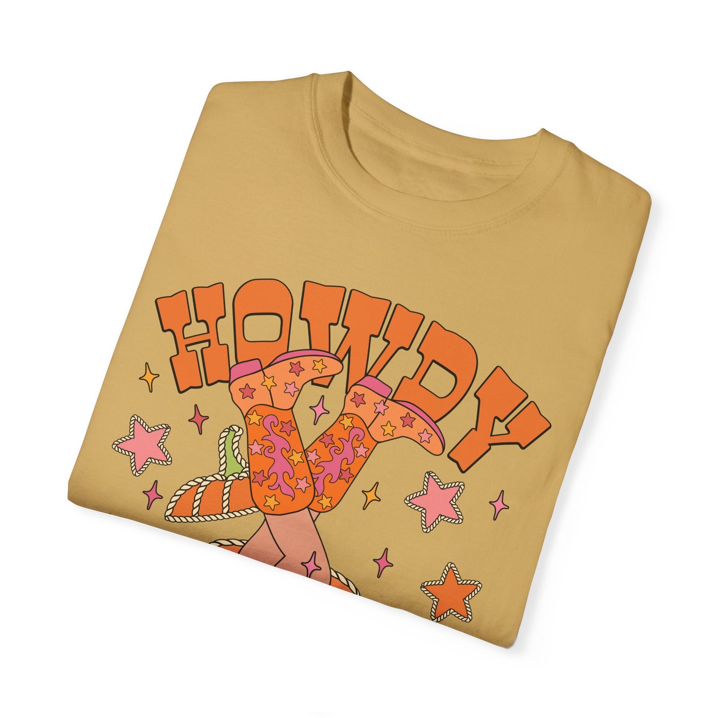 Howdy Pumpkin Comfort Colors Tshirt | Pumpkin Patch Tshirt | Pumpkin Spice latte | Fall Fashion Graphic Shirt | Halloween Top