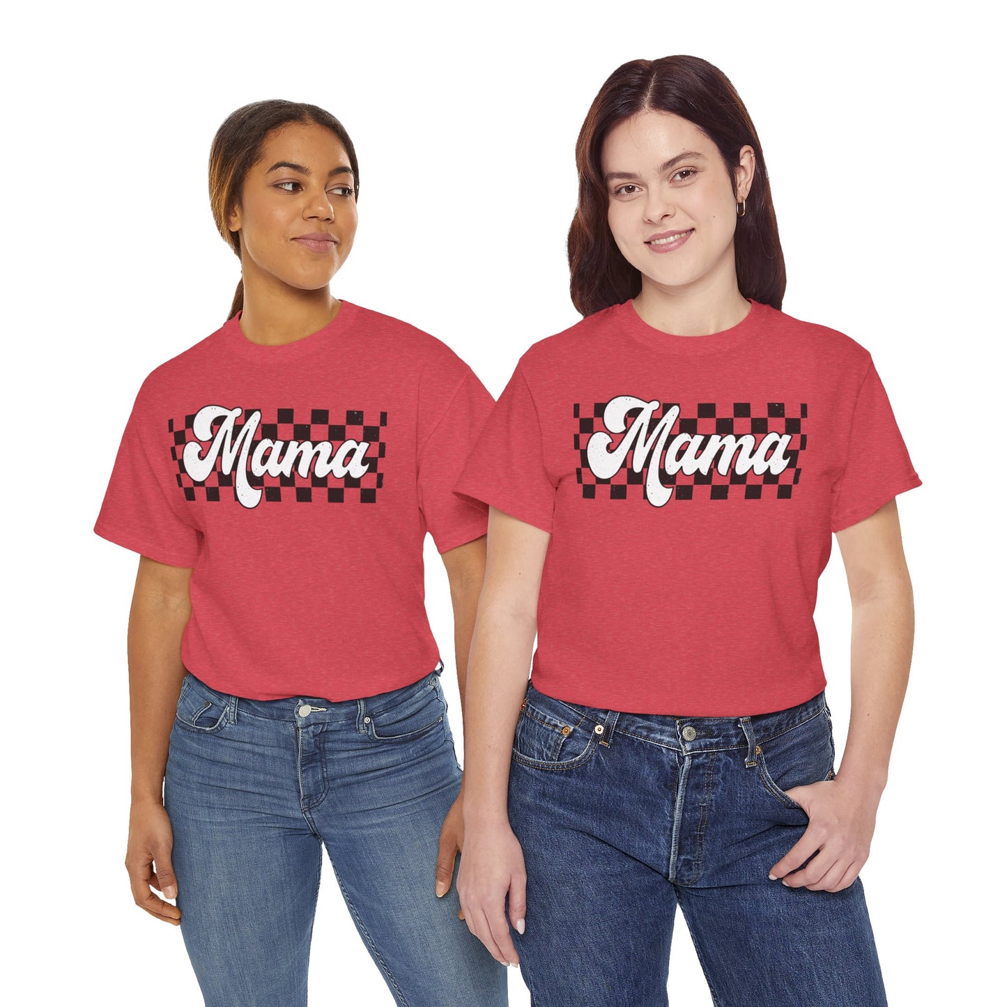 Mama Checkered Adult Tshirt | Mama Racing Shirt | Mama motorcross | Mama Birthday Party Shirt | First time Mom | Mother shirt | Nascar Mommy