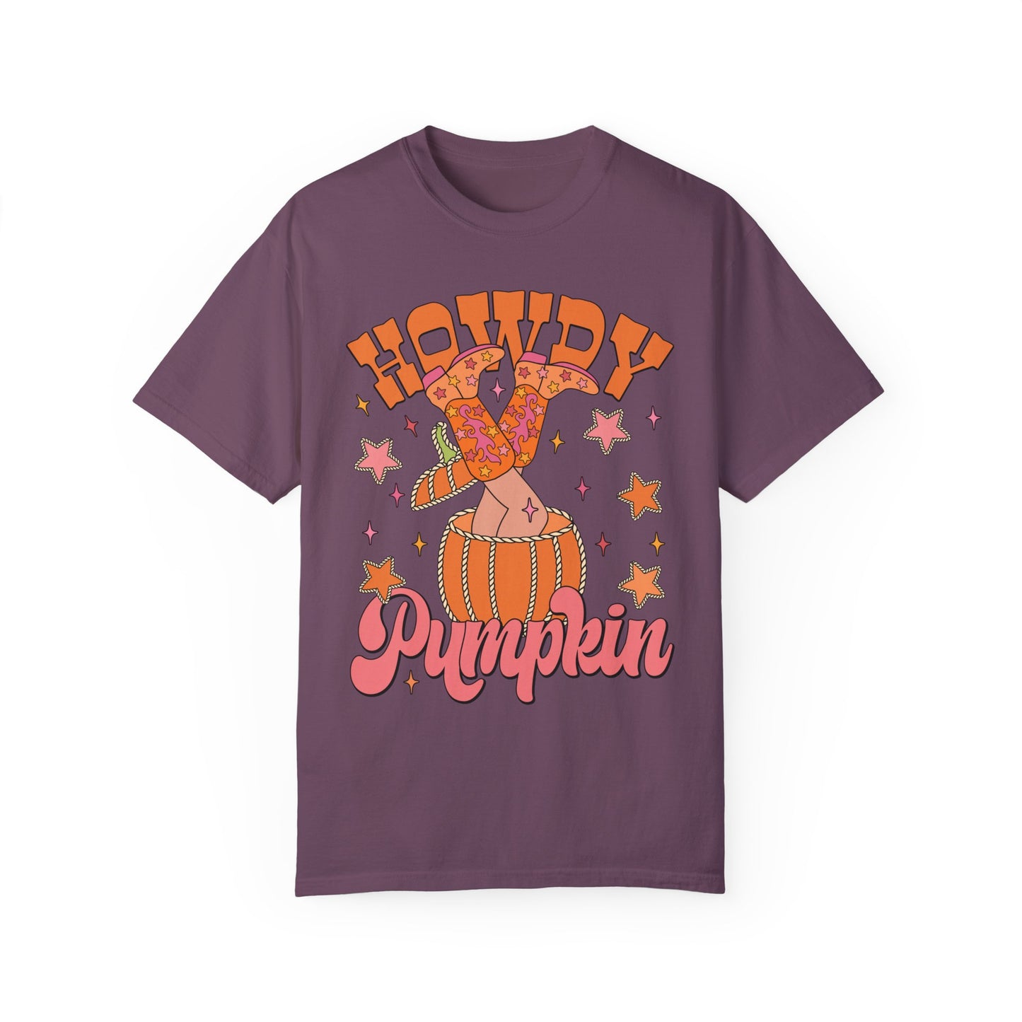 Howdy Pumpkin Comfort Colors Tshirt | Pumpkin Patch Tshirt | Pumpkin Spice latte | Fall Fashion Graphic Shirt | Halloween Top