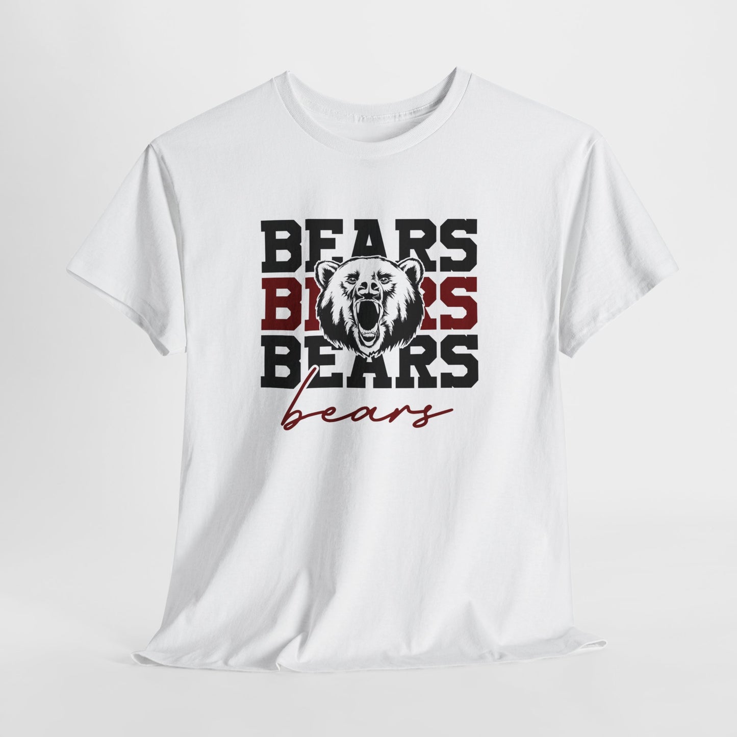 Bears Stacked Adult Tshirt