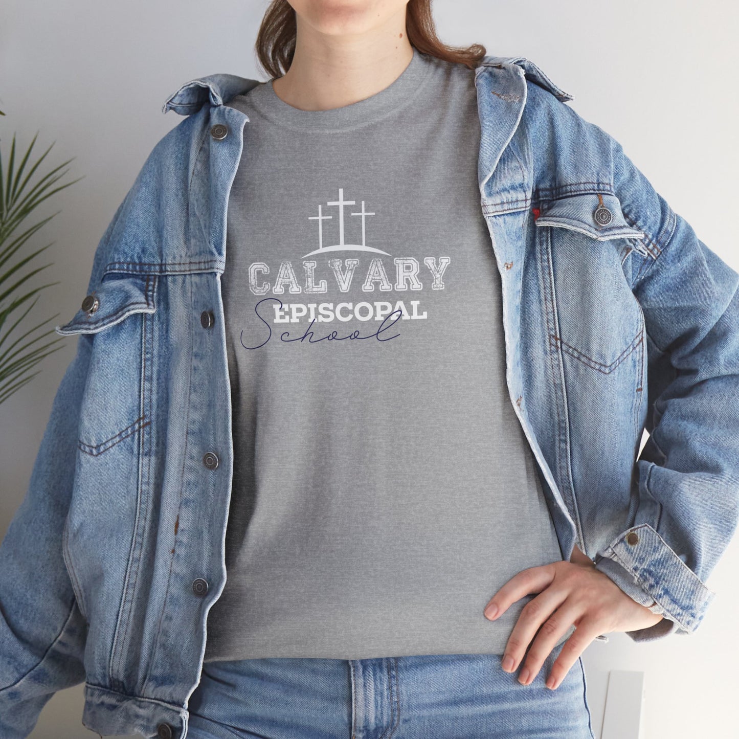 Adult Calvary Distressed Tshirt