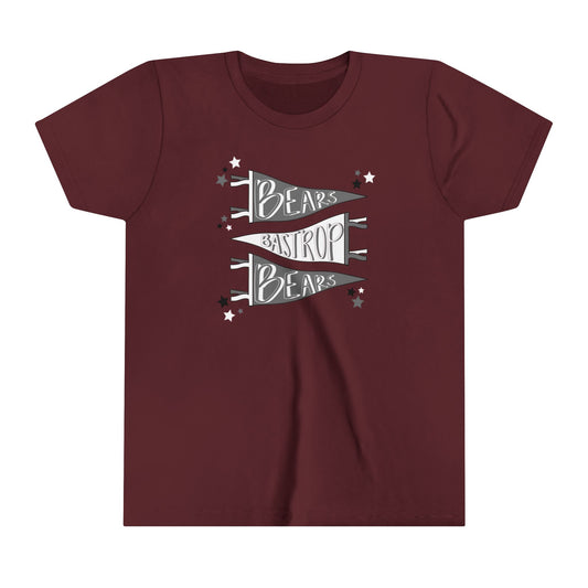 Bastrop Bears Banner Youth Tshirt