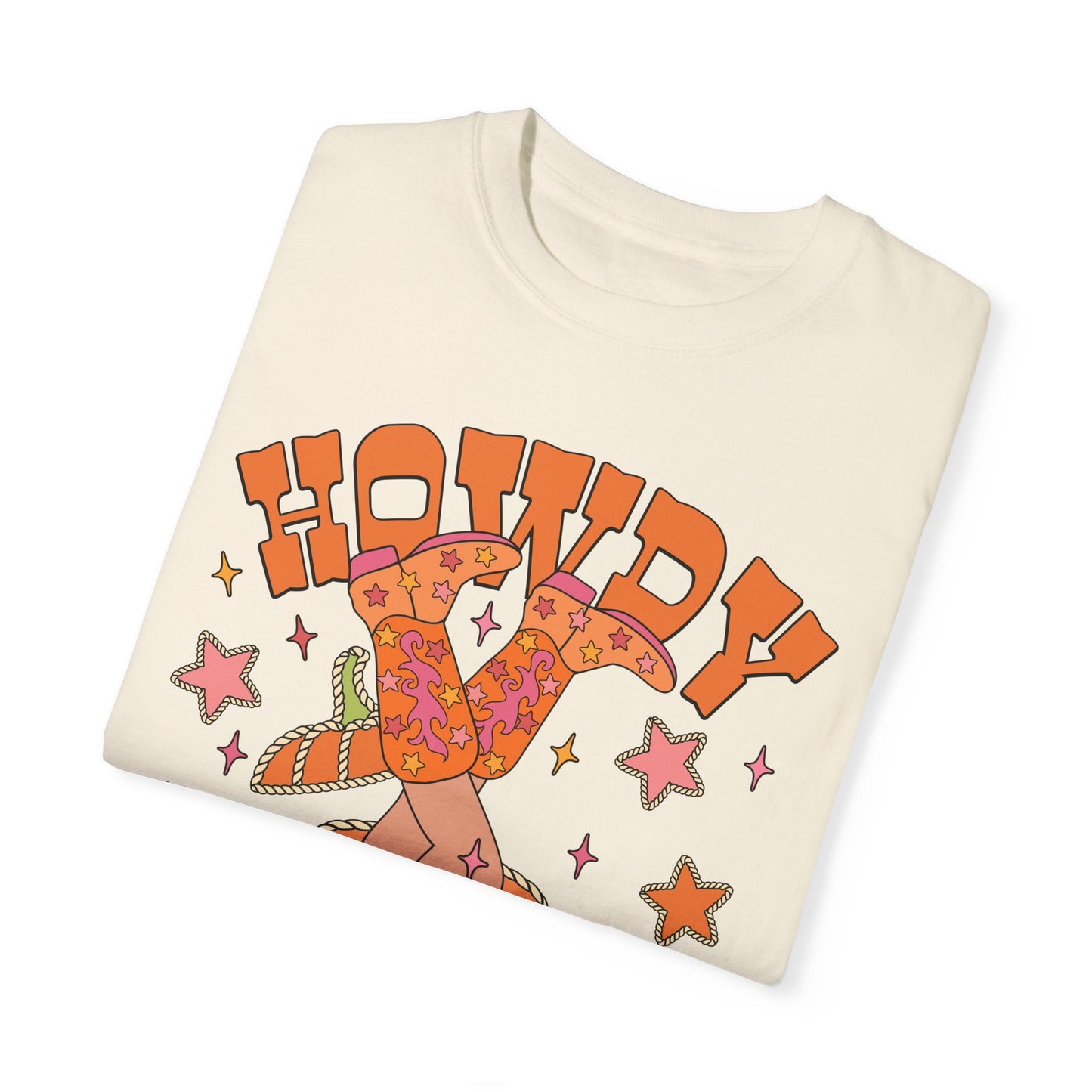 Howdy Pumpkin Comfort Colors Tshirt | Pumpkin Patch Tshirt | Pumpkin Spice latte | Fall Fashion Graphic Shirt | Halloween Top