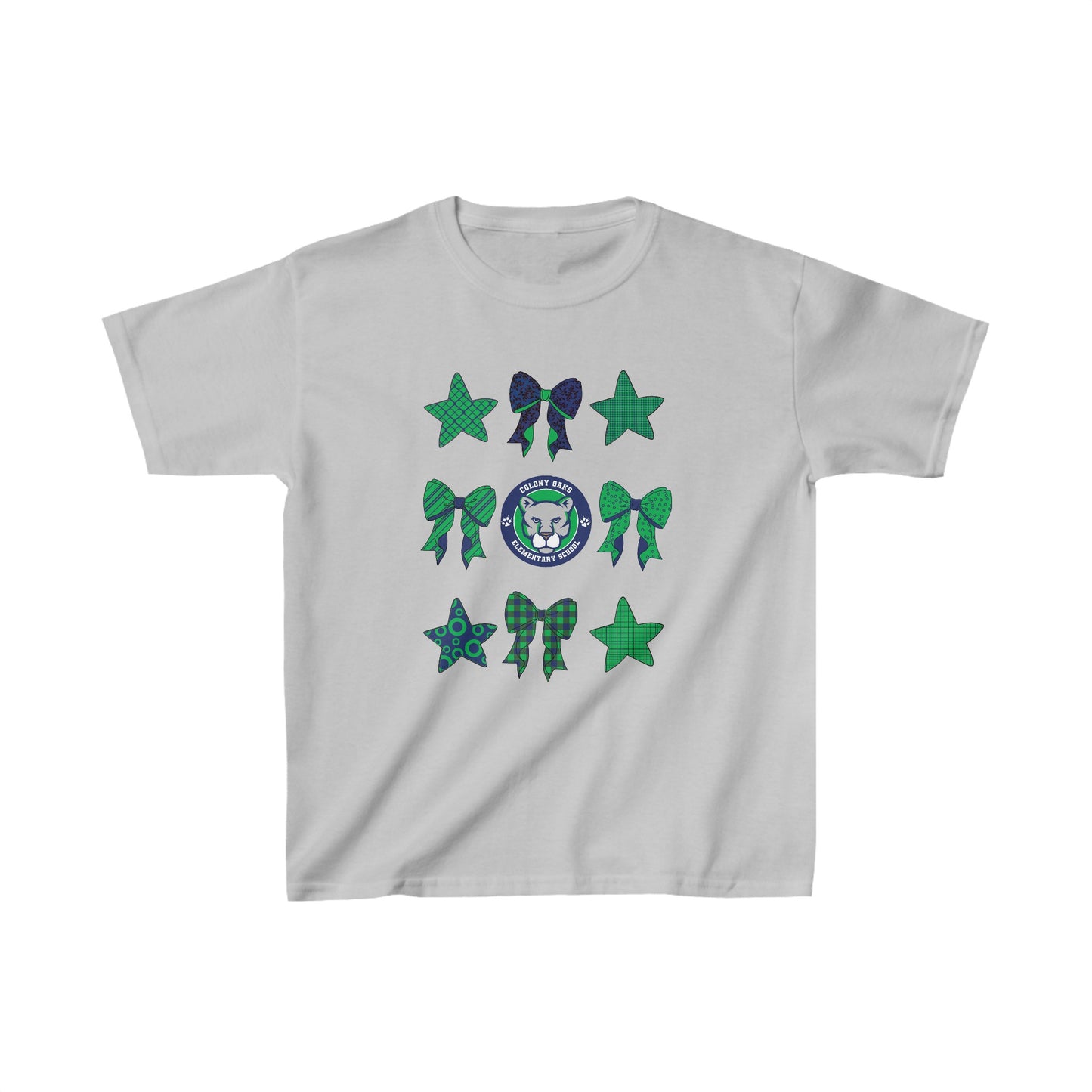 Colony Oaks Bows & Stars Youth Tshirt