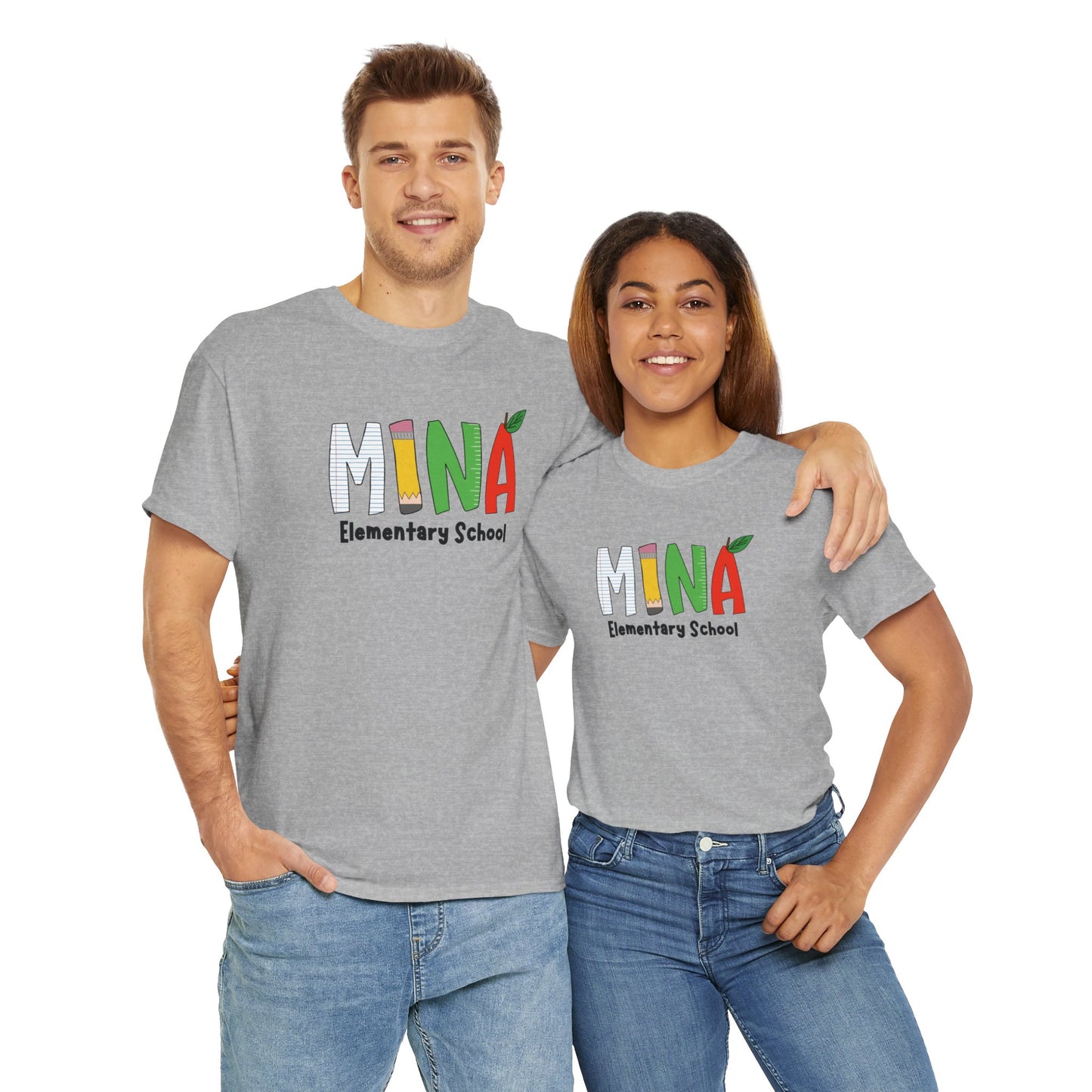 Mina School Adult Tshirt