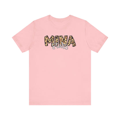 Mina Cheetah Adult Tshirt