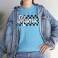 Mama Checkered Adult Tshirt | Mama Racing Shirt | Mama motorcross | Mama Birthday Party Shirt | First time Mom | Mother shirt | Nascar Mommy