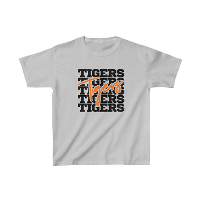 Tigers Stacked Youth Tshirt