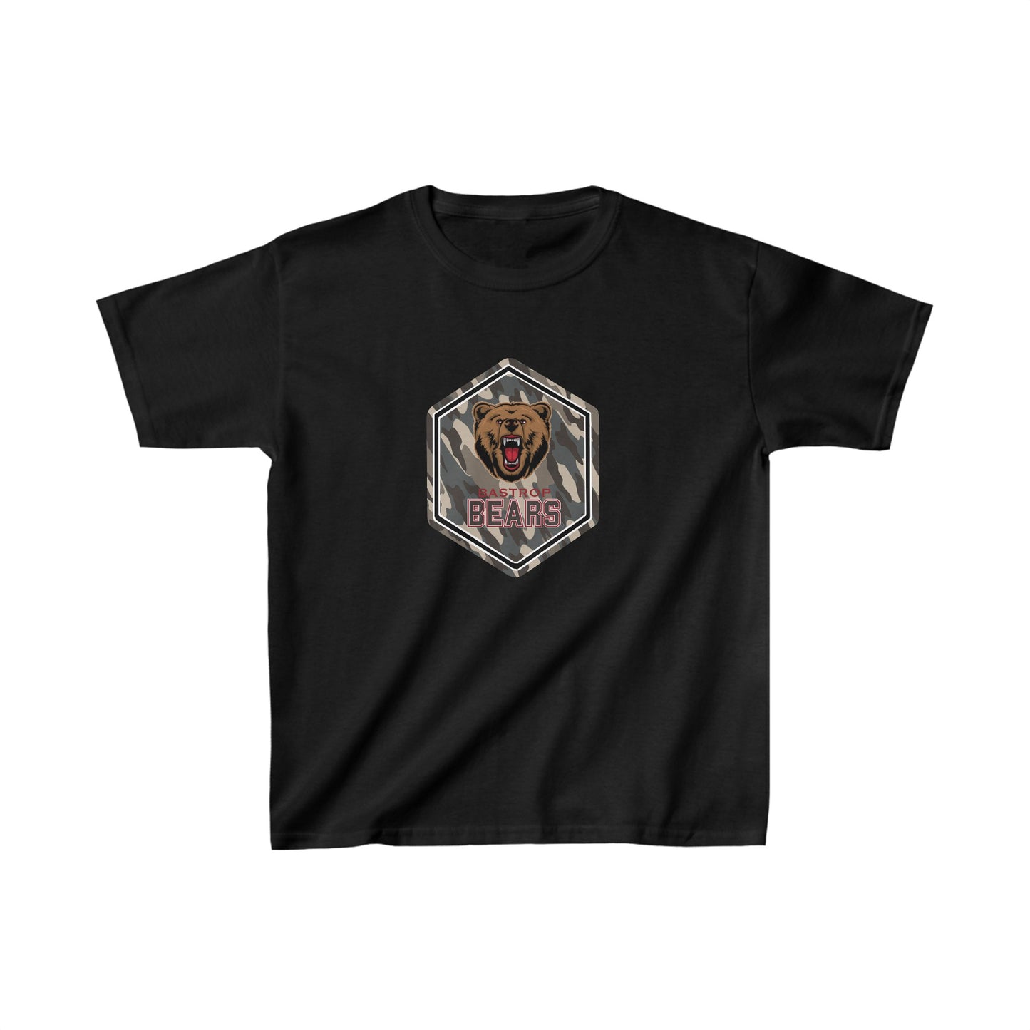 Camo Bears Youth Tshirt