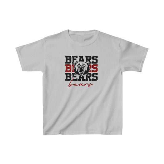 Bears Stacked Youth Tshirt