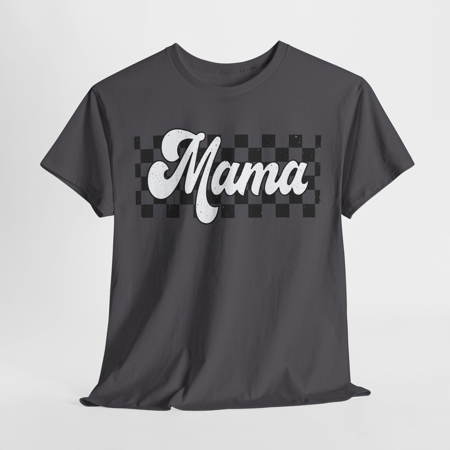 Mama Checkered Adult Tshirt | Mama Racing Shirt | Mama motorcross | Mama Birthday Party Shirt | First time Mom | Mother shirt | Nascar Mommy