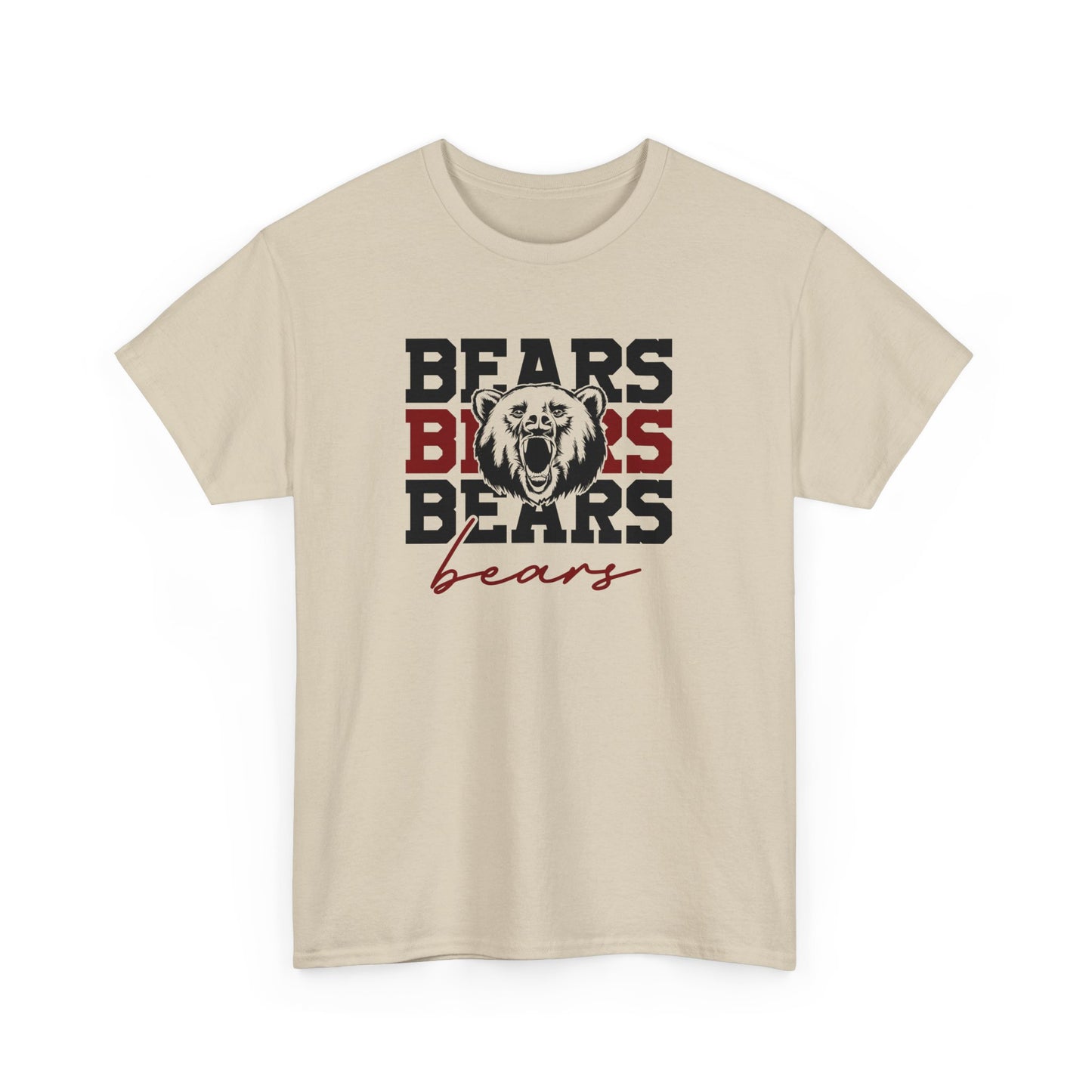 Bears Stacked Adult Tshirt