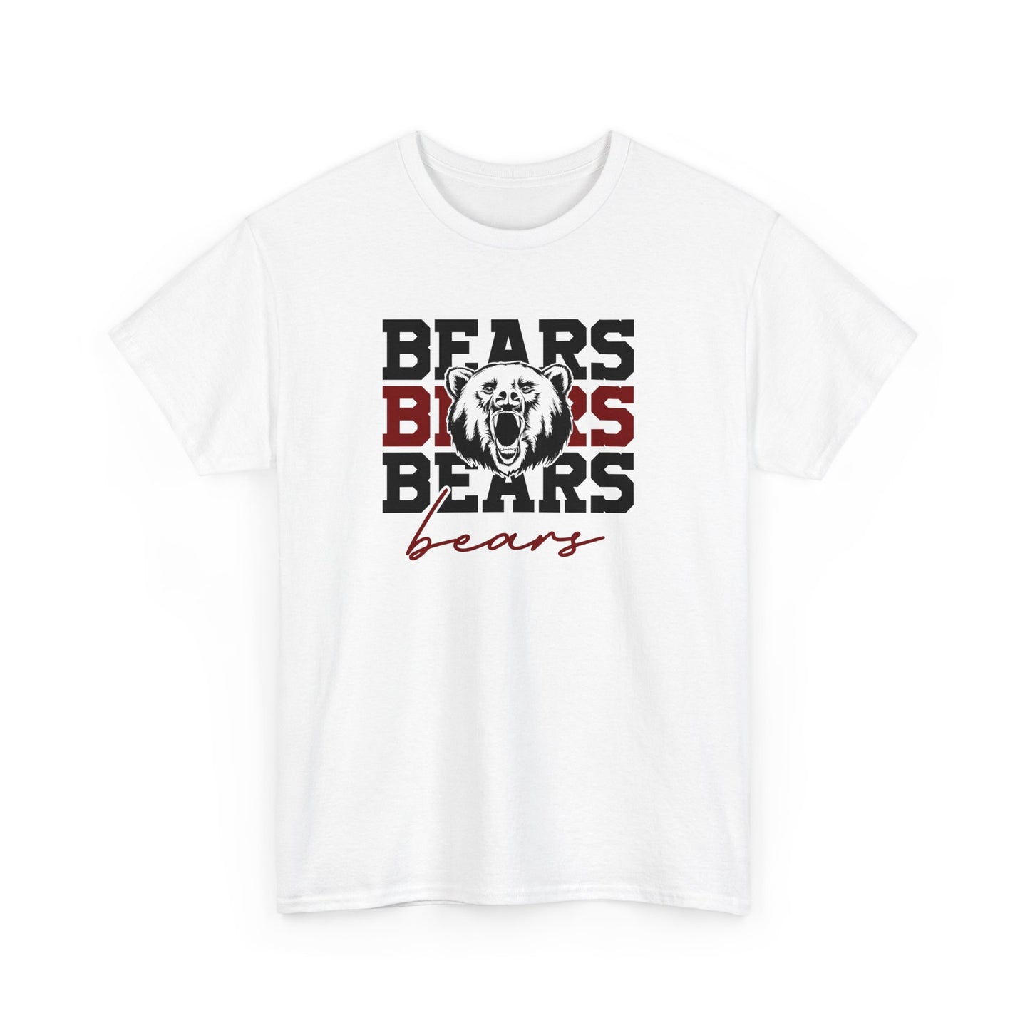 Bears Stacked Adult Tshirt