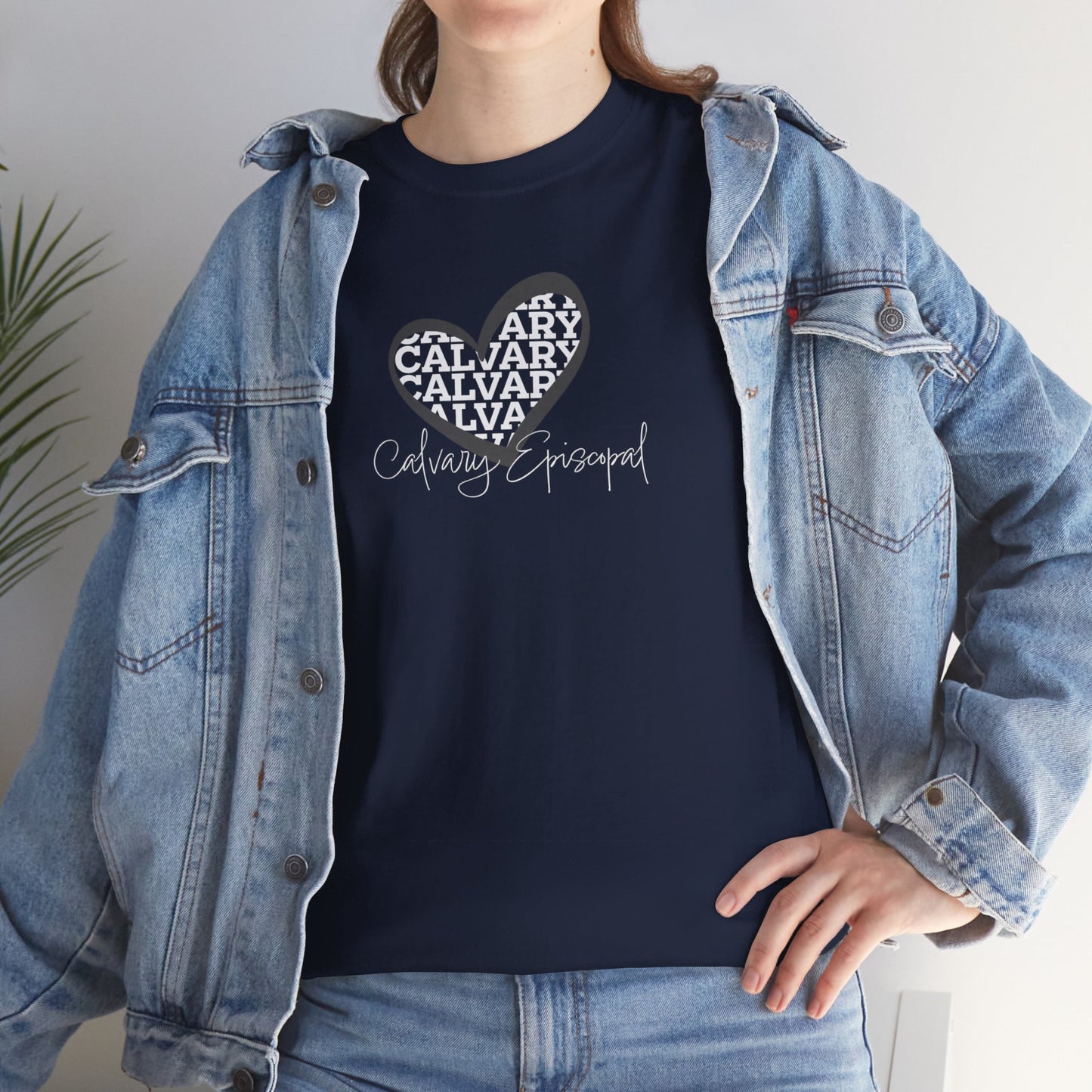 Adult Calvary Heart Tshirt