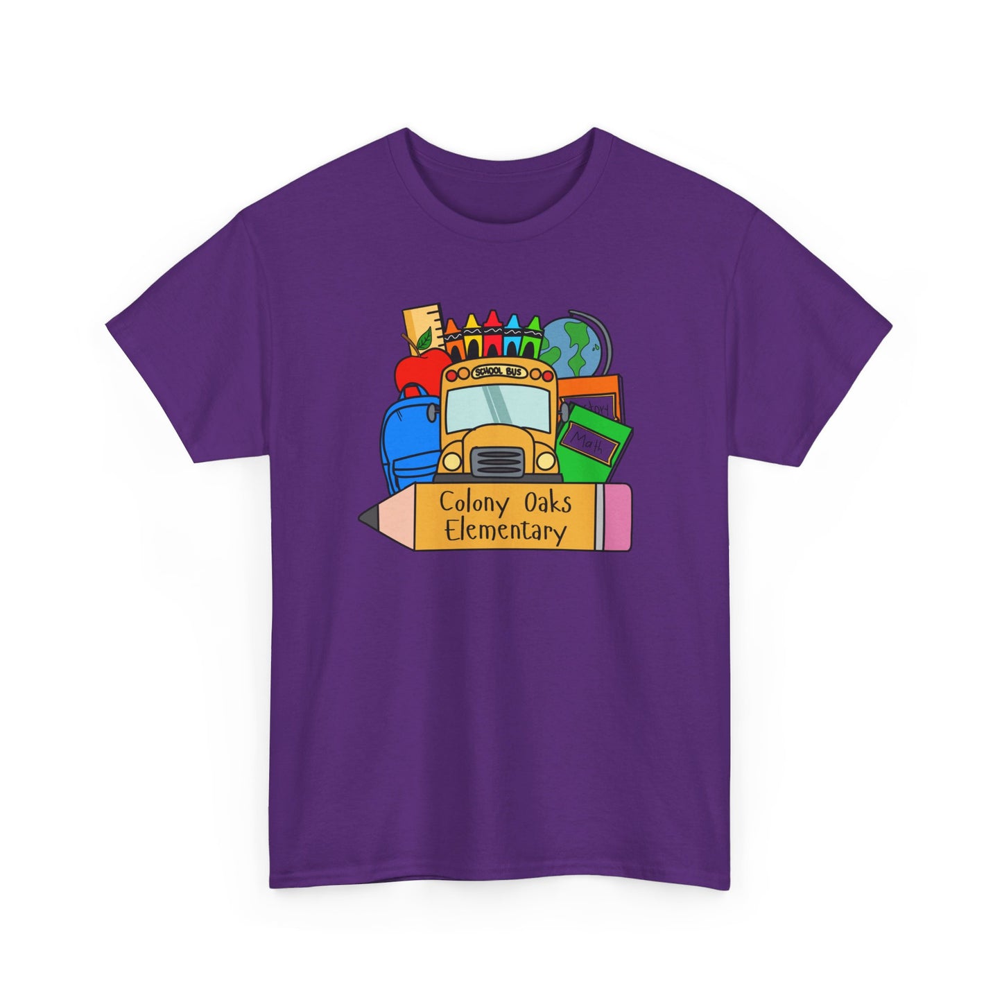 Colony Oaks Bus Adult Tshirt