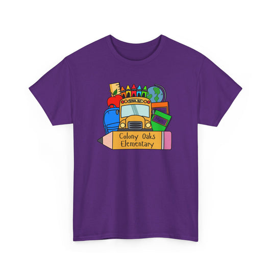 Colony Oaks Bus Adult Tshirt