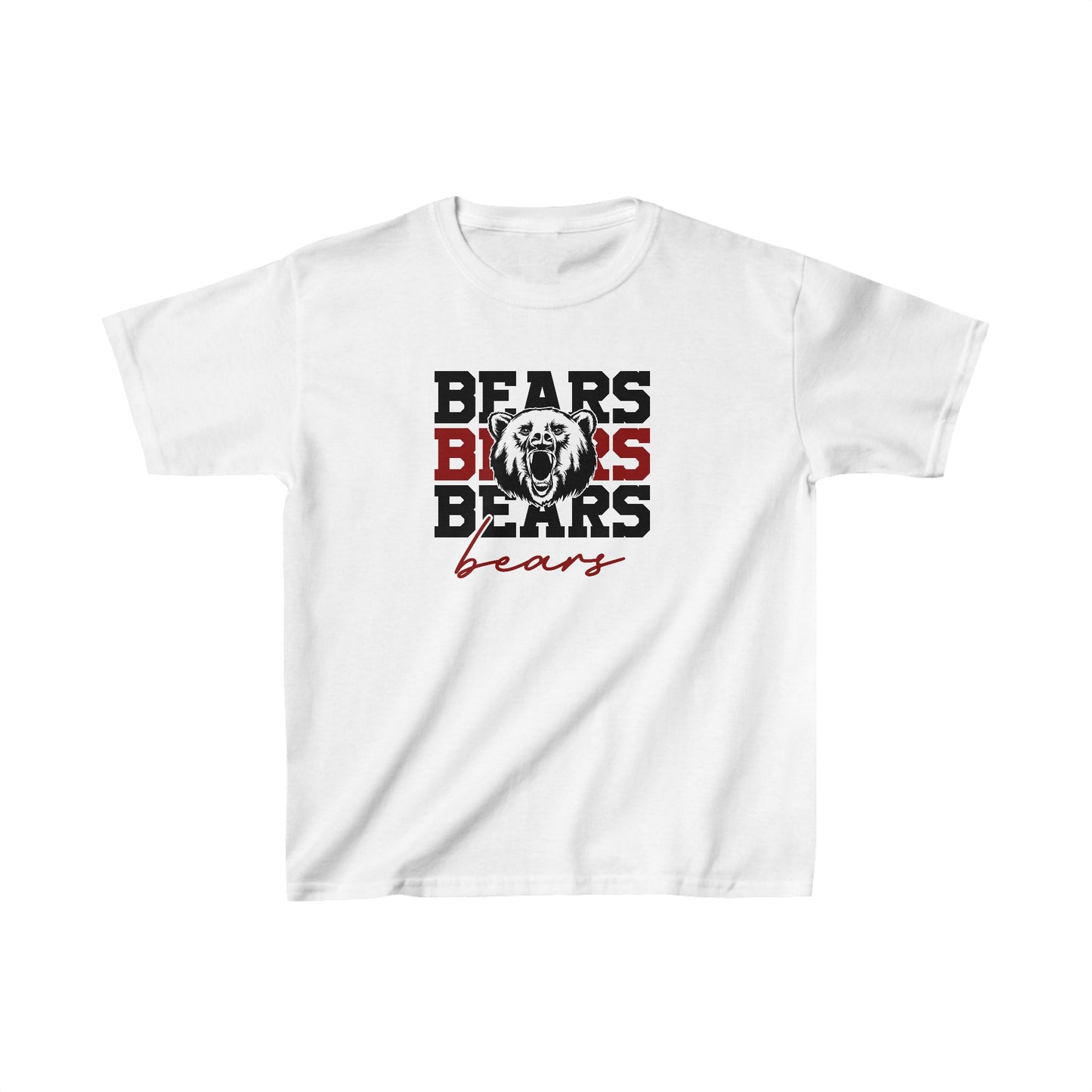 Bears Stacked Youth Tshirt