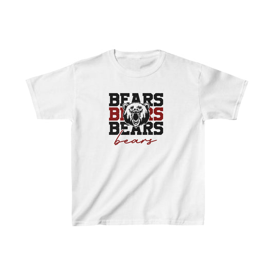 Bears Stacked Youth Tshirt