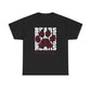 Bear Paw Print Adult Tshirt