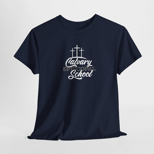 Adult Calvary White Cross Tshirt