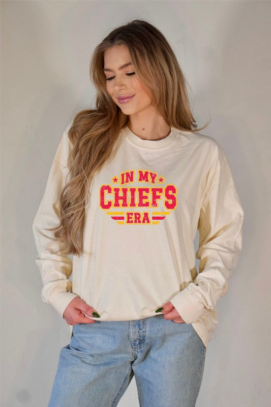 In My Chiefs Era Graphic Long Sleeve Tee