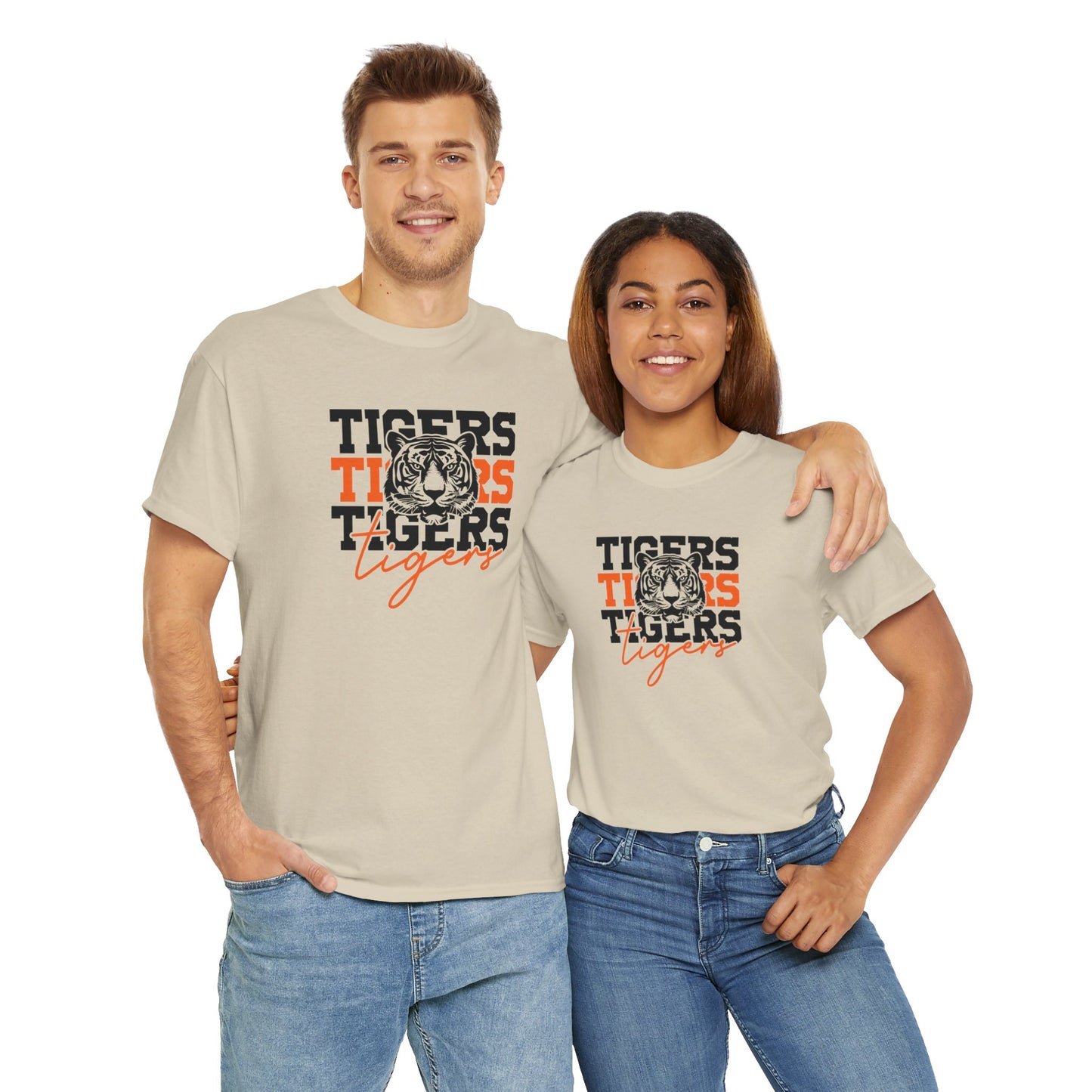 Tigers Tigers Tigers T Adult Shirt