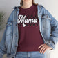 Mama Checkered Adult Tshirt | Mama Racing Shirt | Mama motorcross | Mama Birthday Party Shirt | First time Mom | Mother shirt | Nascar Mommy