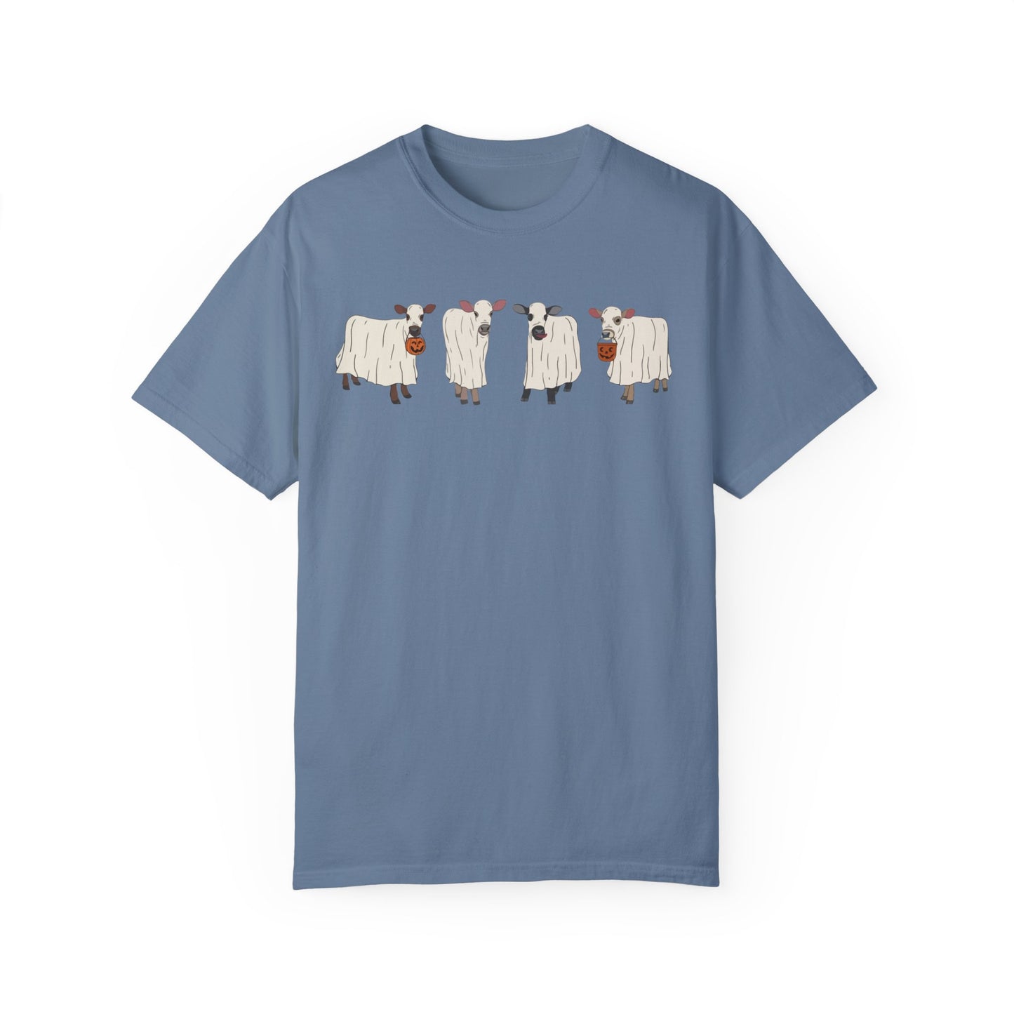 Ghost Cow | Moo Cow | Pumpkin Patch Tshirt | Pumpkin Spice latte | Fall Fashion Graphic Shirt | Halloween Top