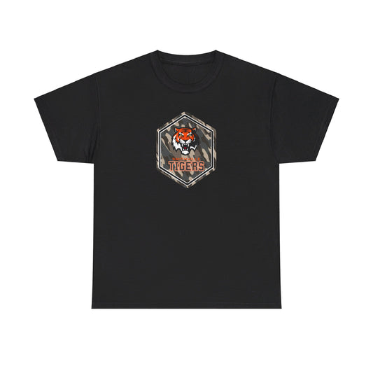 Camo Tigers Adult Tshirt