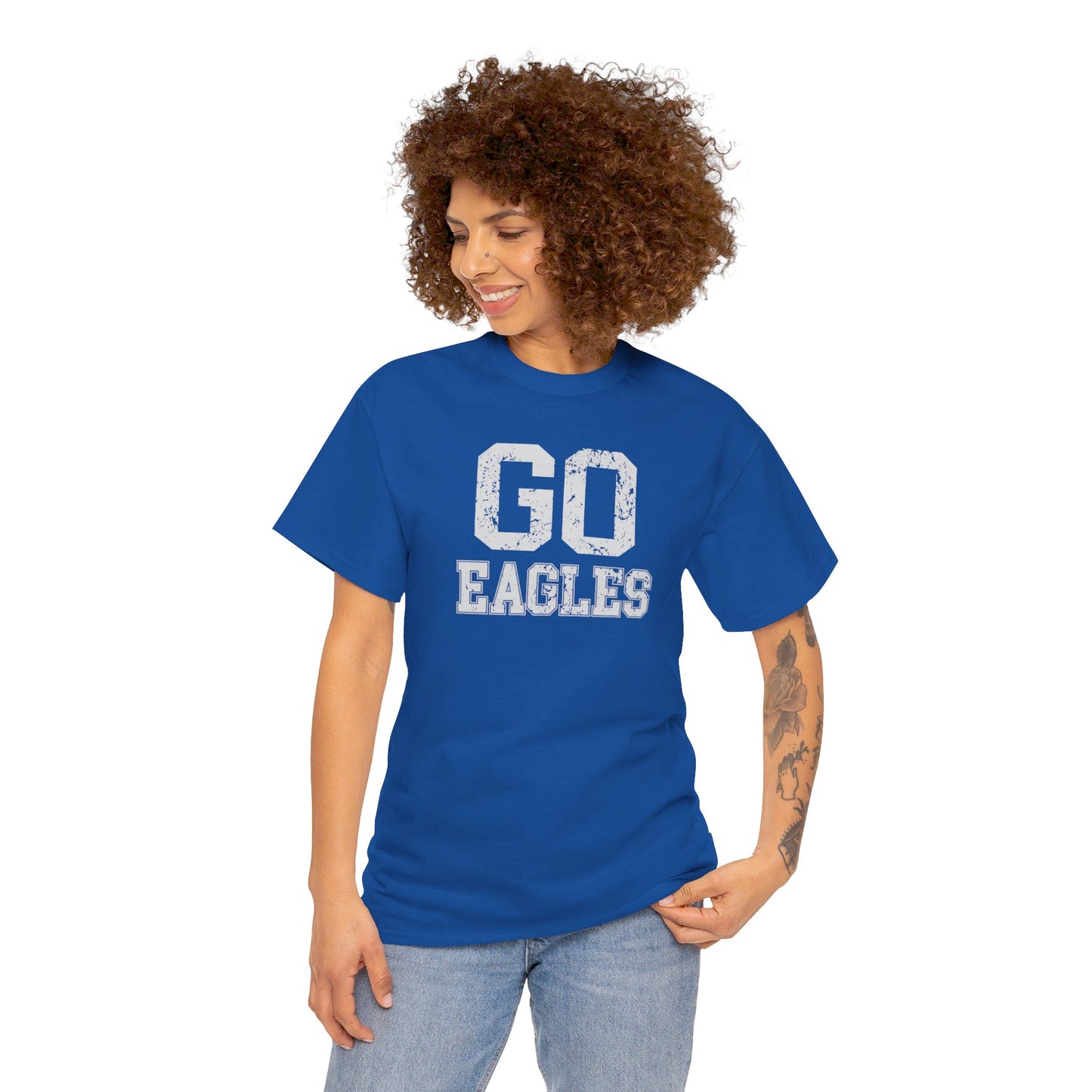 Vintage Varsity Eagles Tshirt