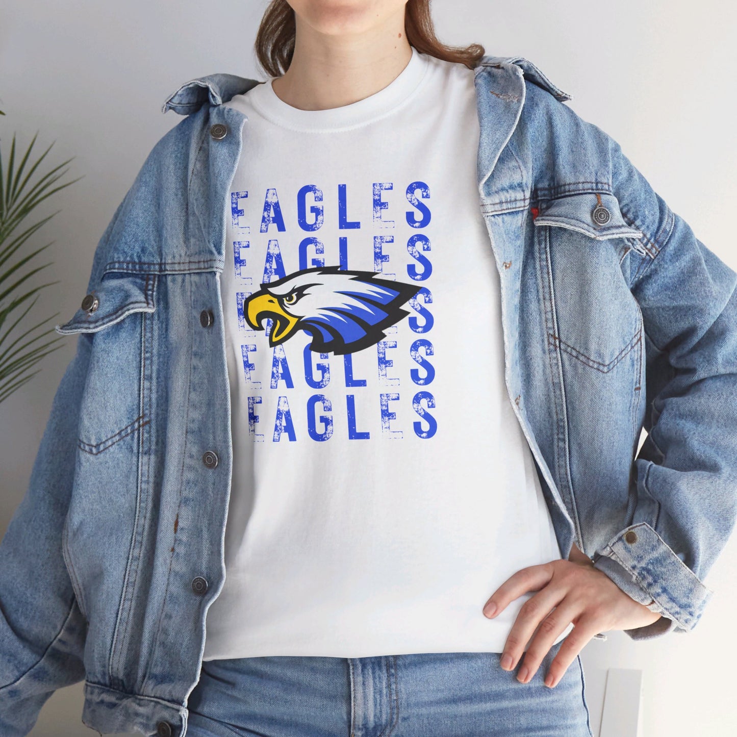 Eagles Eagles Eagles Adult Tshirt