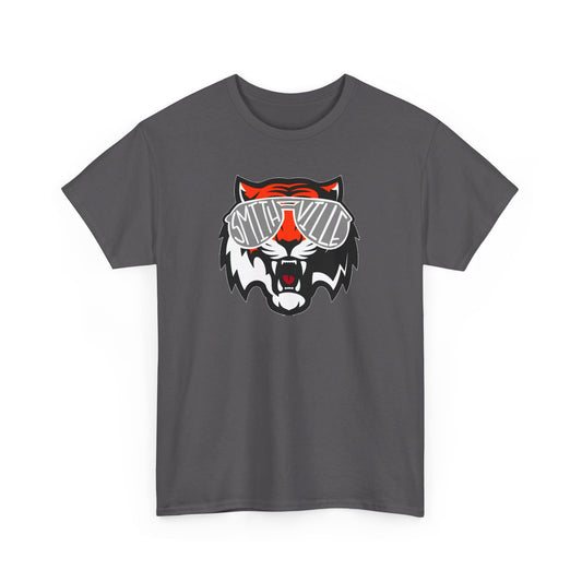 Tiger Glasses Adult Tshirt