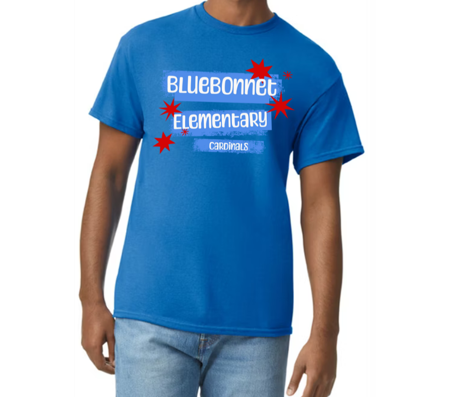 Bluebonnet Red Star Shirt