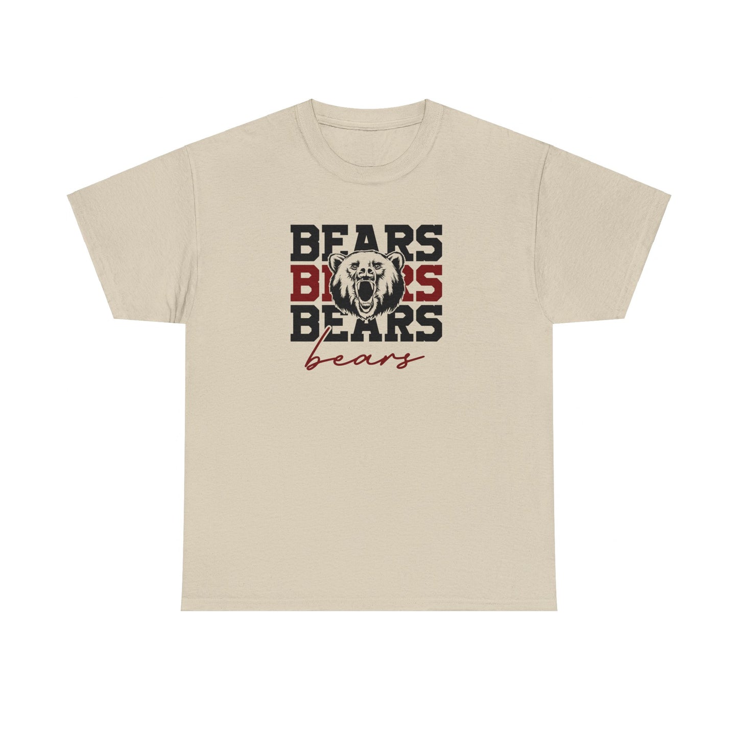 Bears Stacked Adult Tshirt