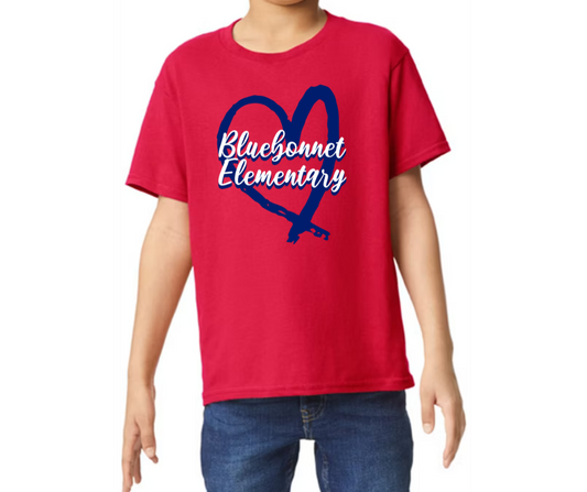 Bluebonnet Heart Shirt