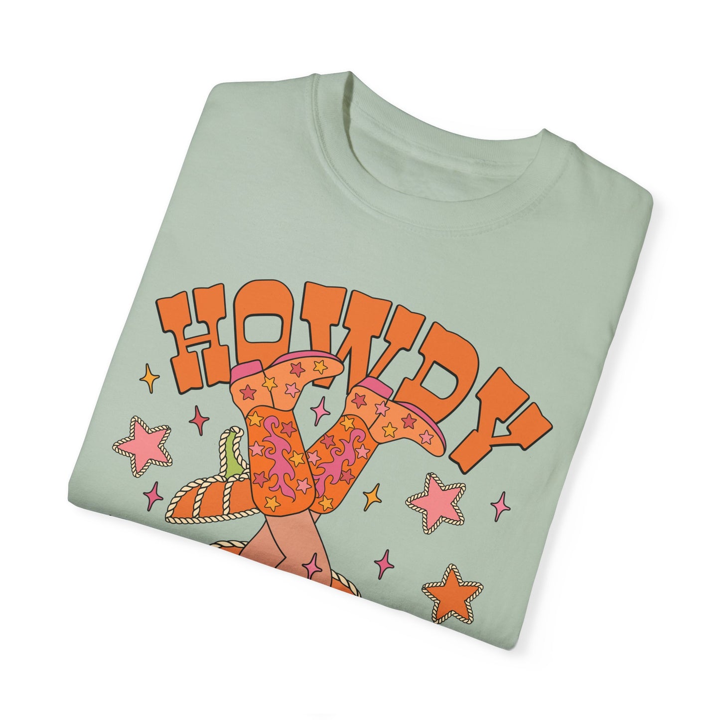 Howdy Pumpkin Comfort Colors Tshirt | Pumpkin Patch Tshirt | Pumpkin Spice latte | Fall Fashion Graphic Shirt | Halloween Top