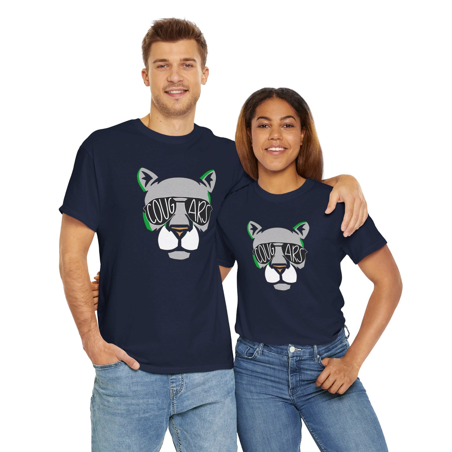 Colony Oaks Cougars Adult Tshirt